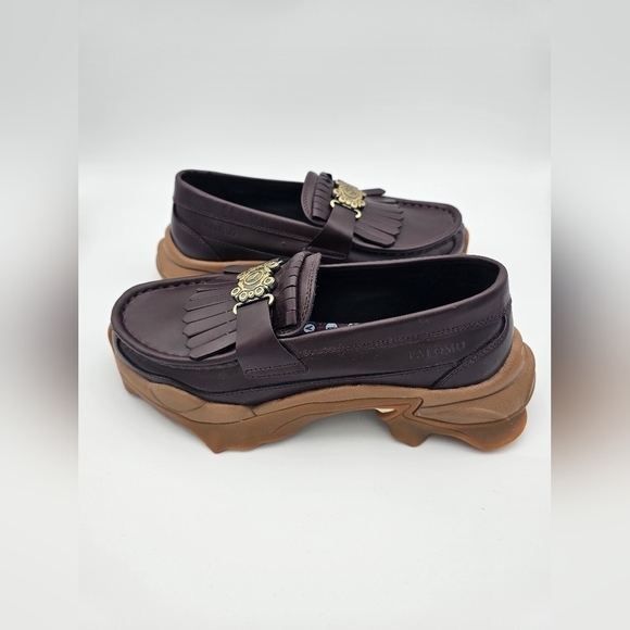 Puma Palomo X Nitefox Loafers Lather Casual Shoes 386683-01 Men’s Size 6.5 NEW - Picture 1 of 6